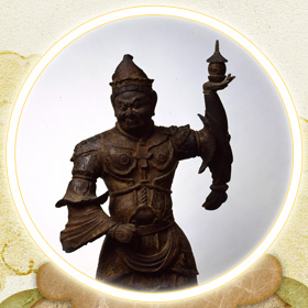 Standing Figure of Tamonten (Vaiśravaṇa)