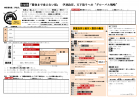 日本史探究の資料（一部）の画像