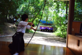弓道場での部活動の画像1