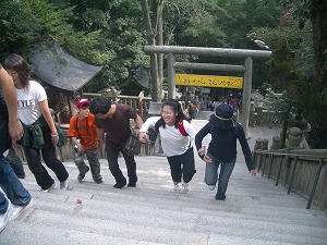 金比羅さんの石段1