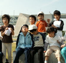 幼・2・3・4・5年舞子公園にて