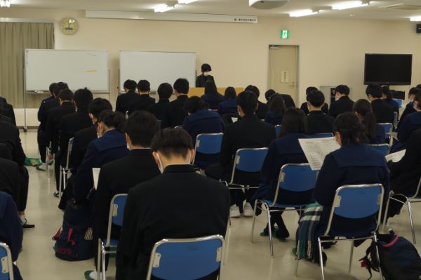 42回生大学入学共通テスト事前指導の写真