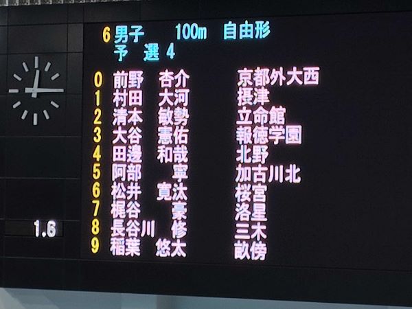 2025年度水泳の写真