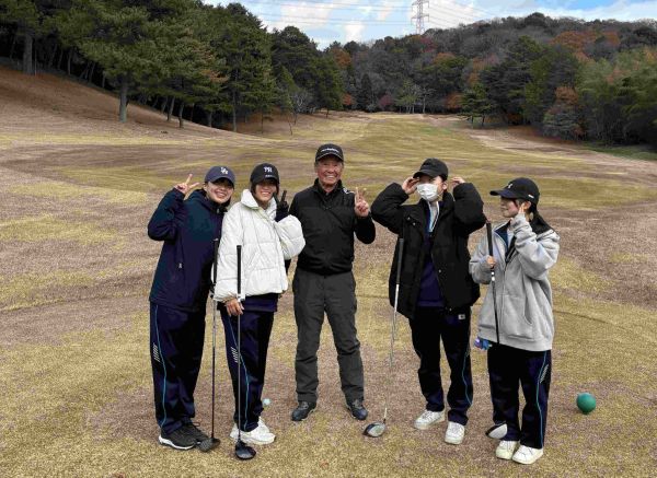 加古川ゴルフ倶楽部で実習をしました（スポーツ総合演習）