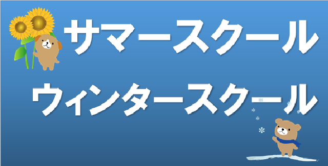 サマースクール、ウィンタースクール