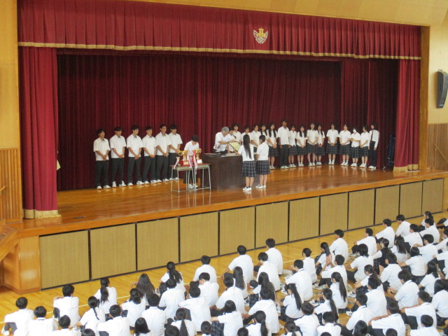 2学期始業式