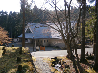 天児屋鉄山跡とたたらの里学習館（2013年11月24日）