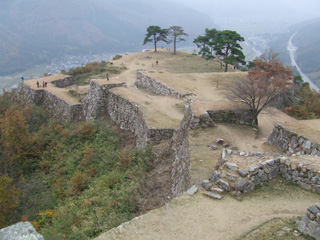 竹田城跡（2010年11月14日）