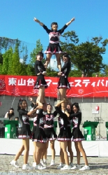 チアリーダー部の写真