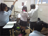 軽音楽部の写真