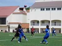 女子サッカー部の写真