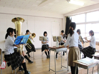 吹奏楽部の写真