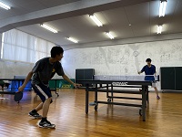 卓球部の写真