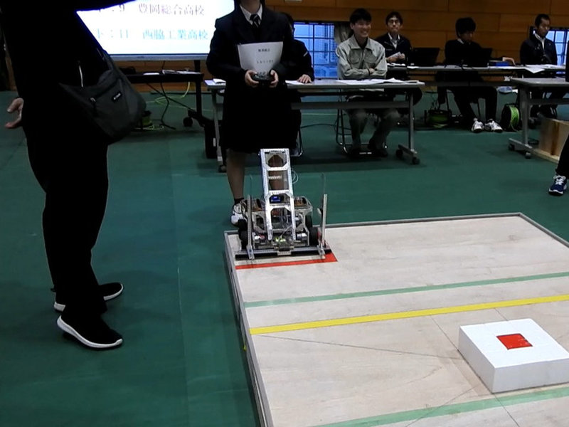 リモコン式ロボット競技大会出場